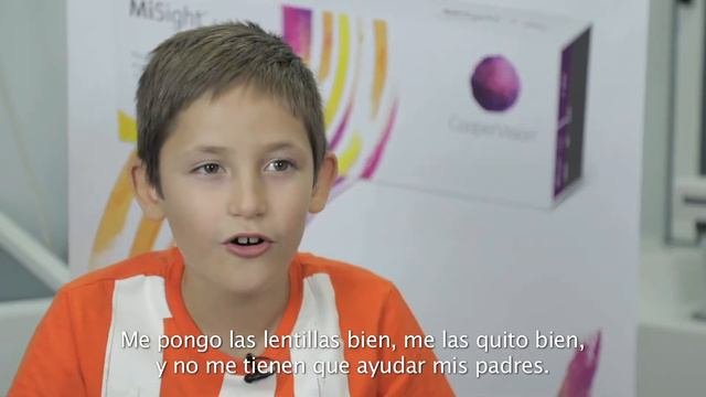 MiSight CooperVision: Testimonios padres y ninos
