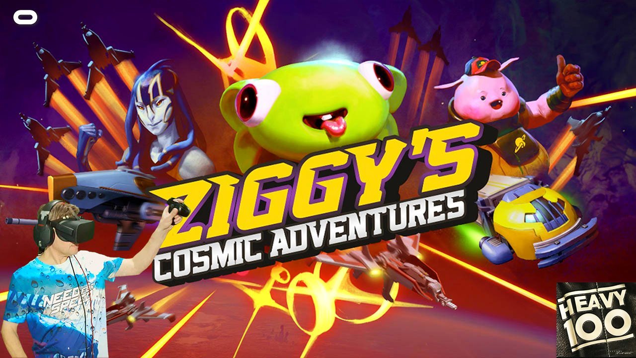 Ziggy's Cosmic Adventures VR. Первый взгляд.