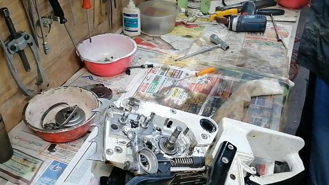 Stihl 260 ремонт