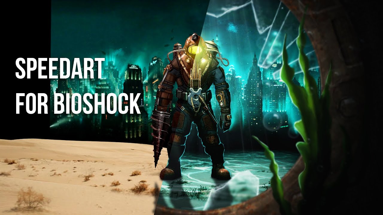 SpeedART ➤ Bioshock Big Daddy