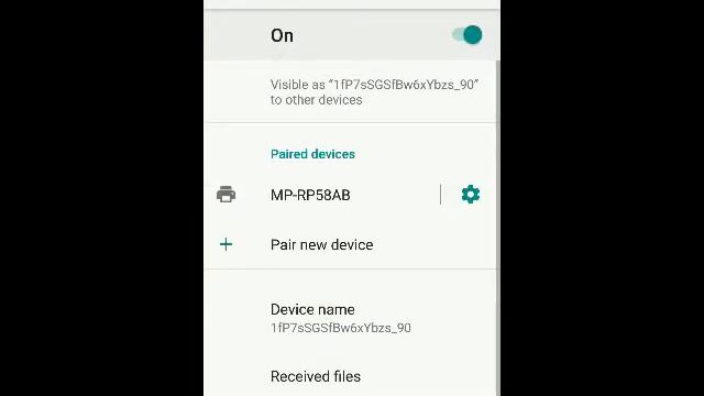 Loyverse MP-RP58AB Koneksi Bluetooth