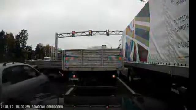 Страйк от водителя МАЗа