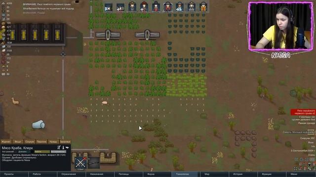 ൠ RimWorld STREAM ൠ l ПРОДОЛЖАЕМ ВЫЖИВАТЬ С MadSTVru! #10