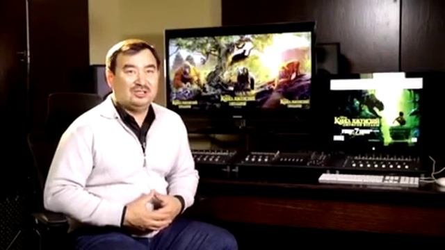 Книга джунглейДжунгли кітабы на казахском языке.