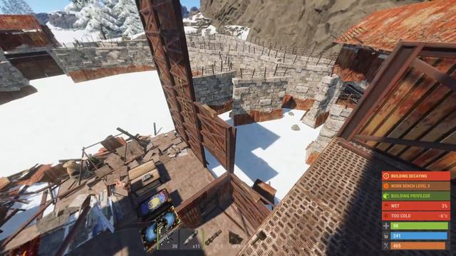 Raiding a CURSED RICH CLAN BASE in RUST! (JUICY LOOT)