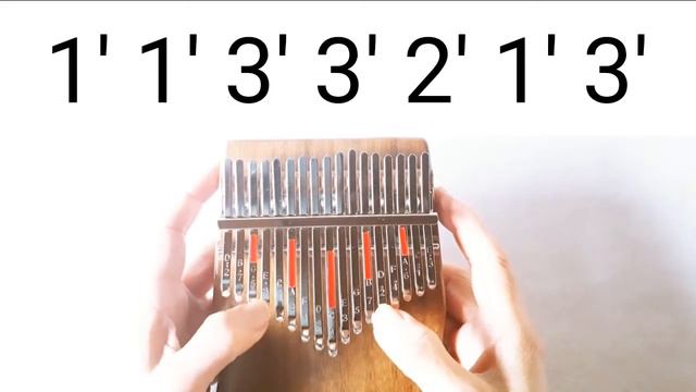 500 Miles (Easy Tabs/Tutorial/Play-Along)【Kalimba Cover】