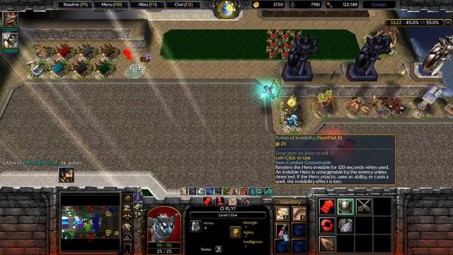 Footmen vs Grunts Warcraft 3
