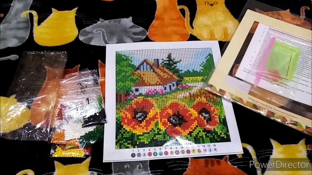69. Пейзаж с домиком.