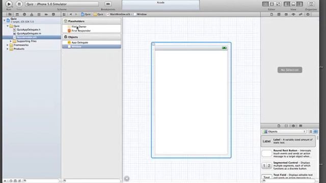 Big Nerd Ranch Chapter 1 with Xcode 4.2
