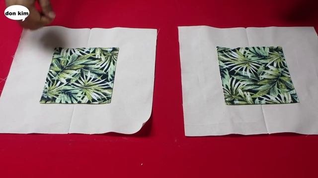 DIY안입는 셔츠를 활용한 멋진 아이디어!/A "great idea" using an "old shirt"/cute mini tote bag