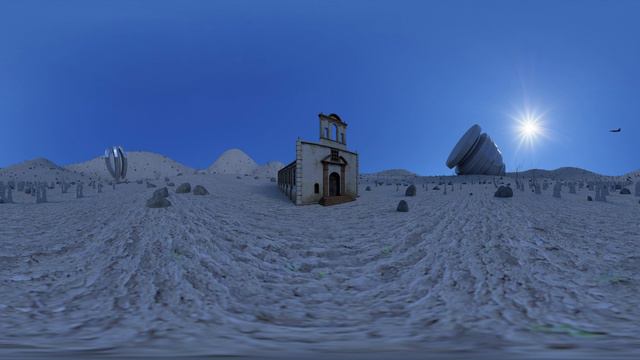 VR/360 test video 01 take 2