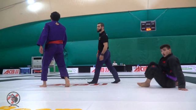 Ramazan Kussanov vs Ibragim Ismailov ACB JJ RUSSIAN OPEN 2019 purple belts absolute final