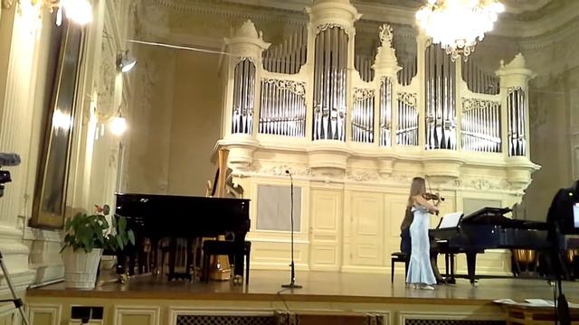 Concert at the St. Petersbourg Conservatory