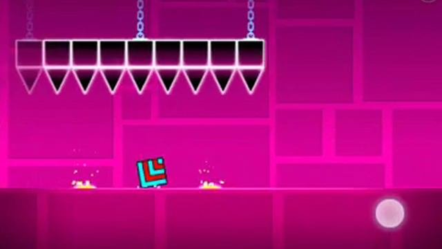 Прохождение Geometry Dash #2. Back On Track. Хитрая улыбающаяся морда!!!