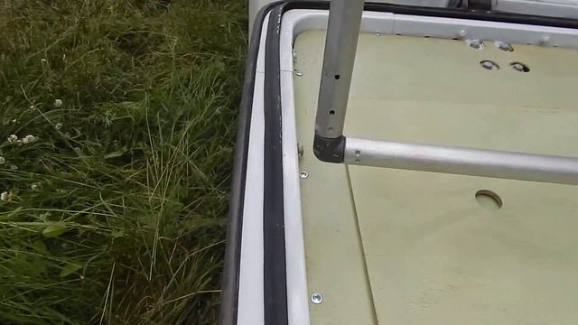Первый выезд с прицепом Скиф м2