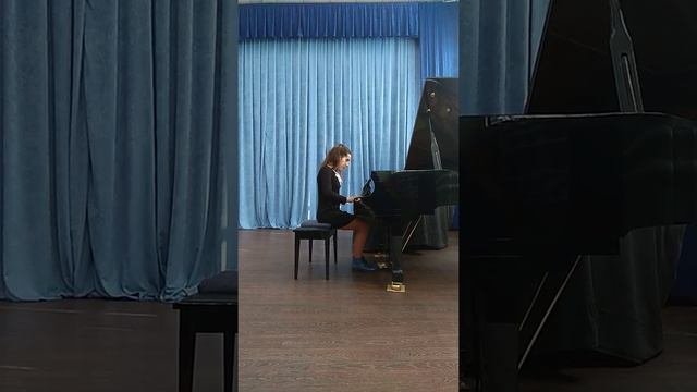 262  Журова Анжелика Вихоревская детская школа искусств Соната Соль мажор