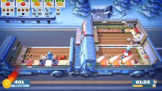 Overcooked! All You Can Eat: 3-3 (4 Stars)