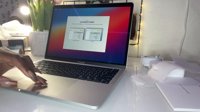 Macbook Pro 2021 13" | UNBOXING | SETUP | W/TOUCH BAR  | + Air Pods *PART ONE*