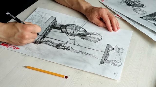 Создание эскизов / Sketches' creation