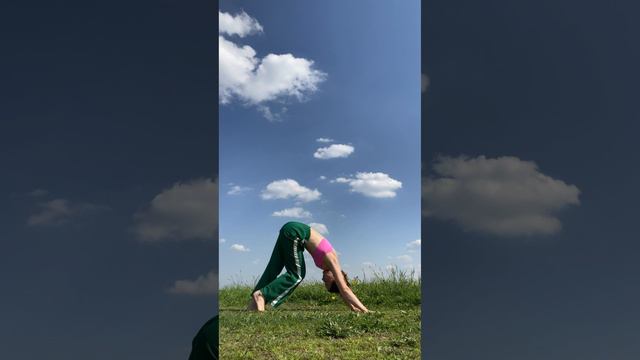 Йога в поле
