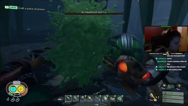 Grounded But I CAN'T use Armor