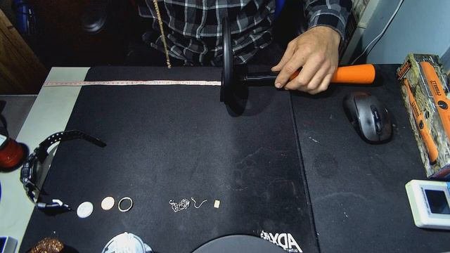 DIY Garrett pinpointer modified with 6 search coil for underwater diving.