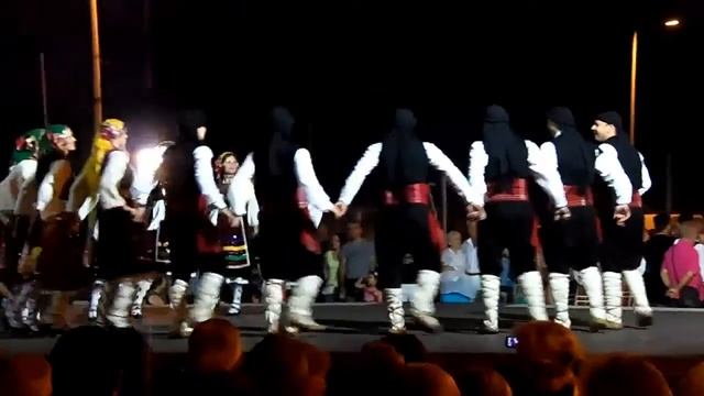 Фестиваль сардин 2013. Греческие танцы