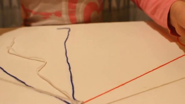 Как сделать браслет из ниток  Волна