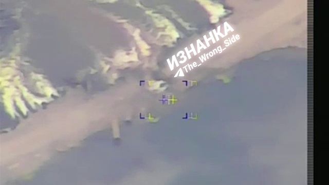 Повторный удар высокоточной ракетой Х-38МЛ воздушного базирования по восстановленной переправе реку