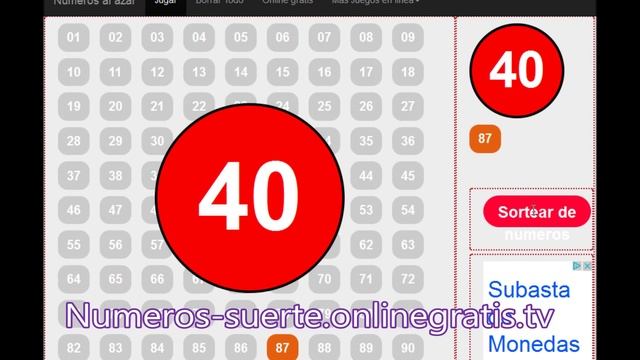 Generador de numeros aleatorios en linea gratis