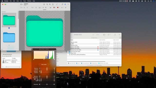 Change the Color of macOS Folders