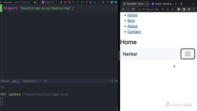 26 - Cómo instalar Bootstrap 5 en Laravel 9 | Fundamentos de Laravel 9