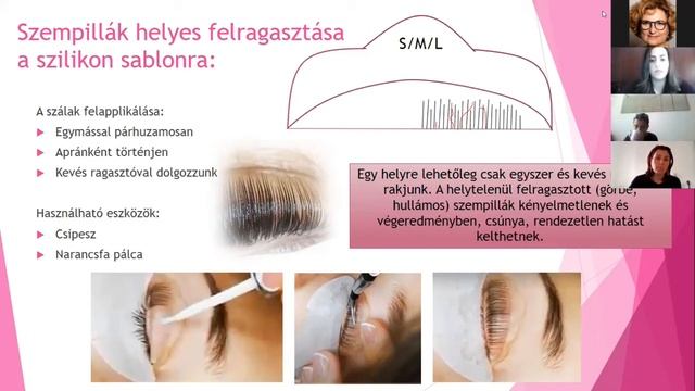Szempilla-lifting és hennás szemöldök elkészítése