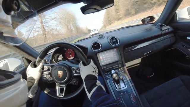 Porsche Cayman 718 GTS and 718 S full send on the Nürburgring Nordschleife