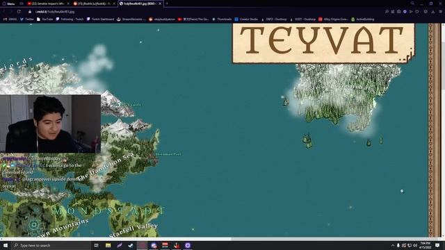 Genshin Impact's FULL Map...