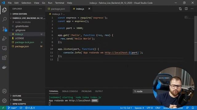 API Backend NodeJS + Express