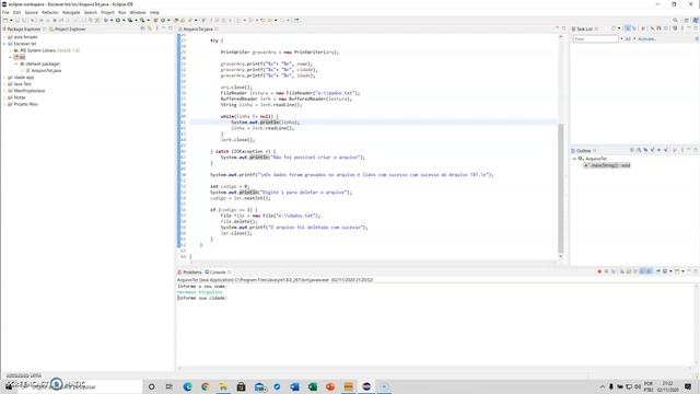 Projeto Hermano TXT - Java Projeto 1