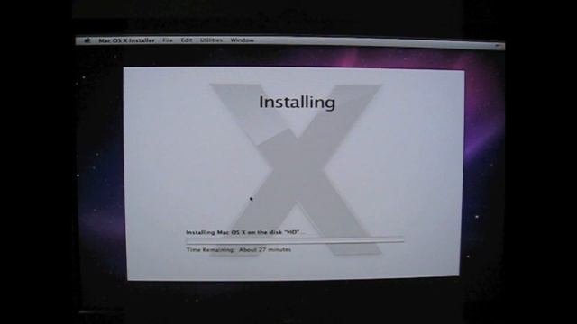 The Hackintosh Guide, Part 5. Installing OSX On The PC.