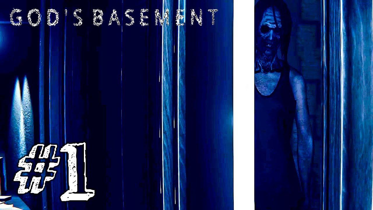 БАБУЛЯ В ЯРОСТИ! ► God's Basement Прохождение #1 ► ИНДИ ХОРРОР ИГРА