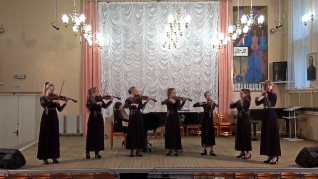 Е. Дога Вальс из к/ф ,,Мой ласковый и нежный зверь,,  исполняет ансамбль скрипачей Cantabile.
