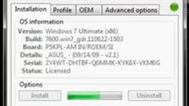 Windows Loader v2 09 by Daz