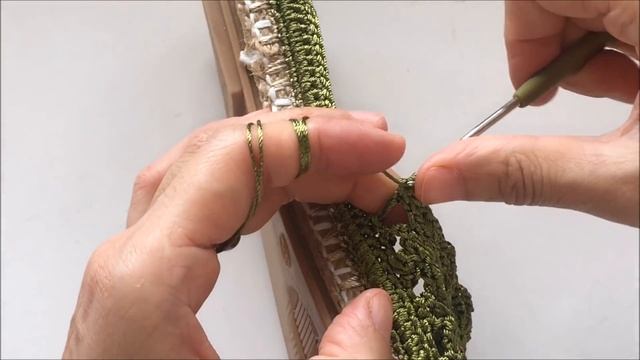 Yeşil Örgü Babet Yapımı #Knitting Shoes