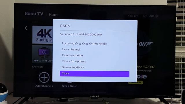 Element Roku TV: How to Move or Rearrange Apps on Home Screen