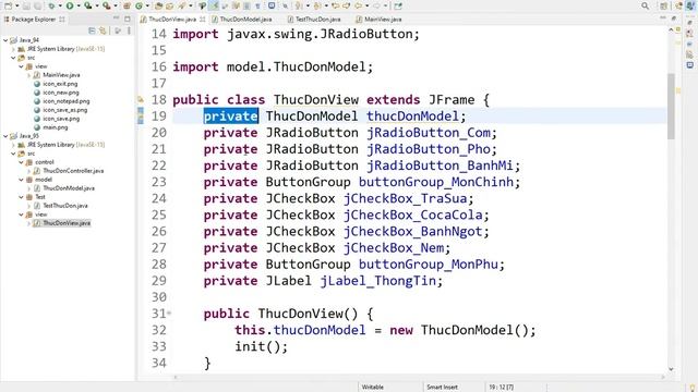 Java 95. Cách sử dụng JRadioButton và JCheckbox để lựa chọn trong Java Swing