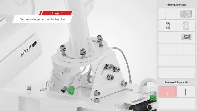 Hikvision Solar Powered 4G IP Camera Installation Video