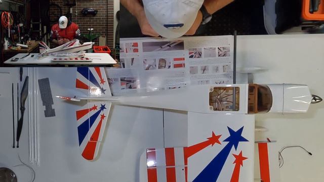 OMP Hobby Super Decathlon Build - Putting Together An RC Plane