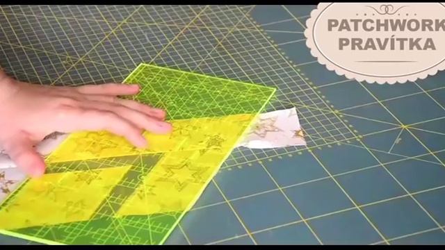 Patchwork Diamonds Star - Vánoční ubrus