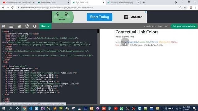 Learning Bootstrap from w3schools.com | for complete video goto my playlist(4)