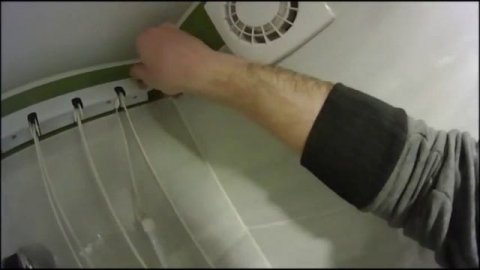 Муж на час, монтаж сушилки для белья