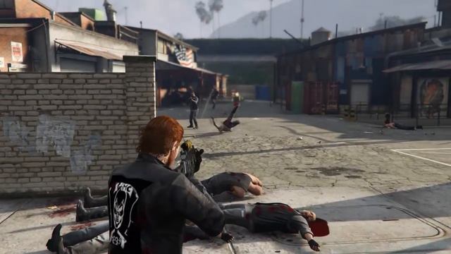 GTA 5 Lost club house raid